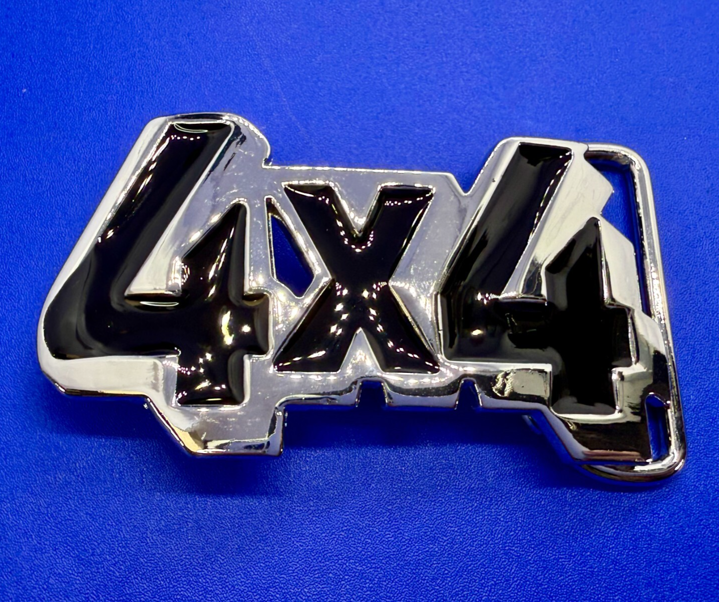 4X4 Four By Truck All Wheel Drive Gear Block Letters Cutout Belt Buckle