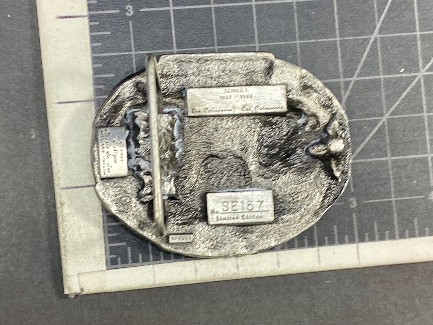 Vtg. Tisco Tractor Implement Supply Agriculture Farm Farming 51 Year Belt Buckle