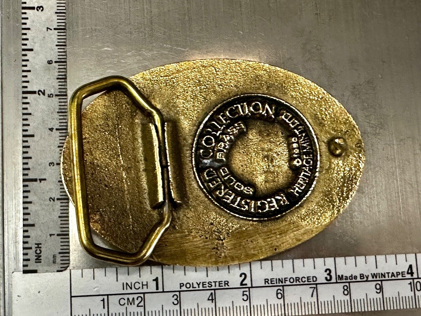 United States of America Patriotic USA Heritage Mint LTD Brass Belt Buckle