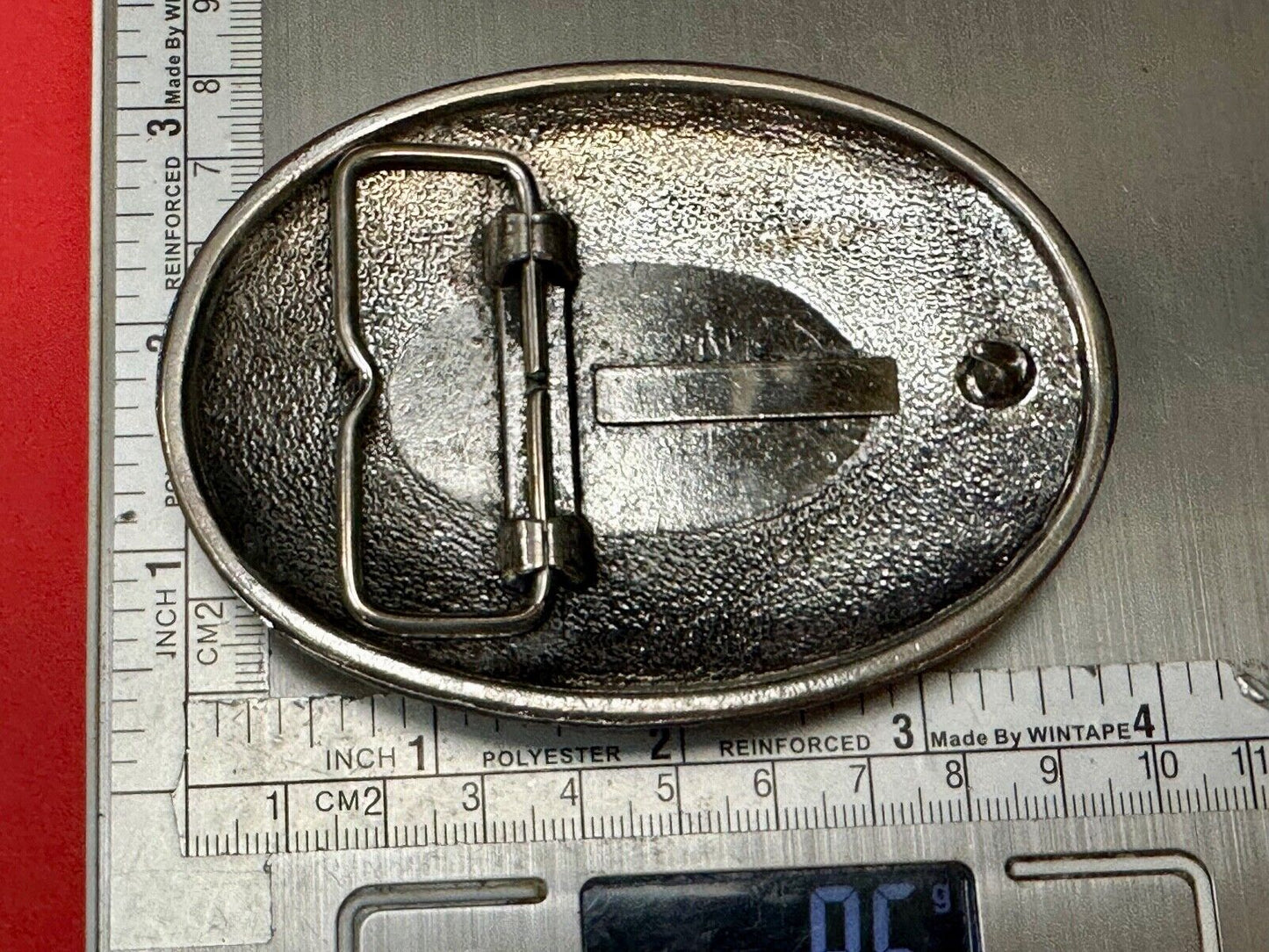 Agricultural Hall of Fame Kansas City western round centerpiece Belt Buckle
