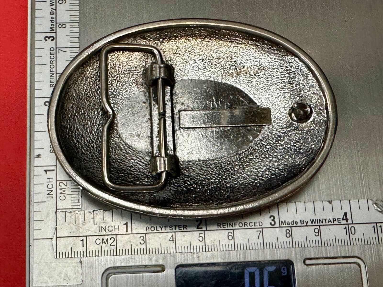 Agricultural Hall of Fame Kansas City western round centerpiece Belt Buckle