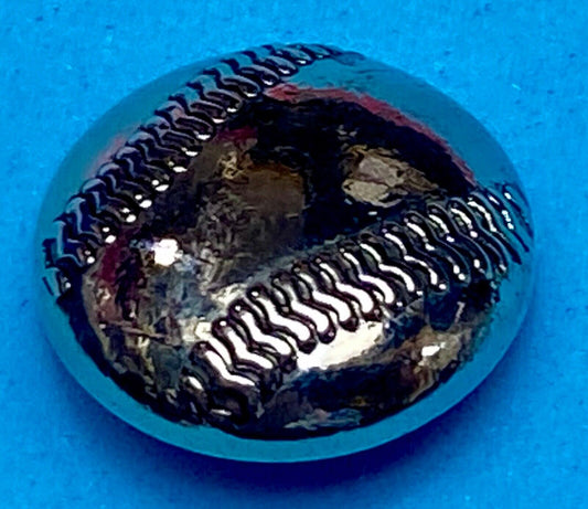 baseball or softball shaped 18mm Button Charms, Ginger Snaps - Magnolia Vine