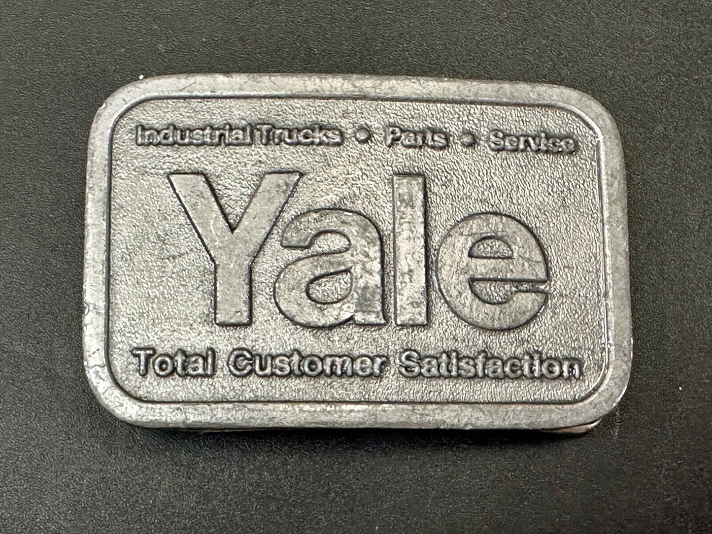 YALE Trucking Industrial Parts Service Total Customer Satisfaction belt buckle