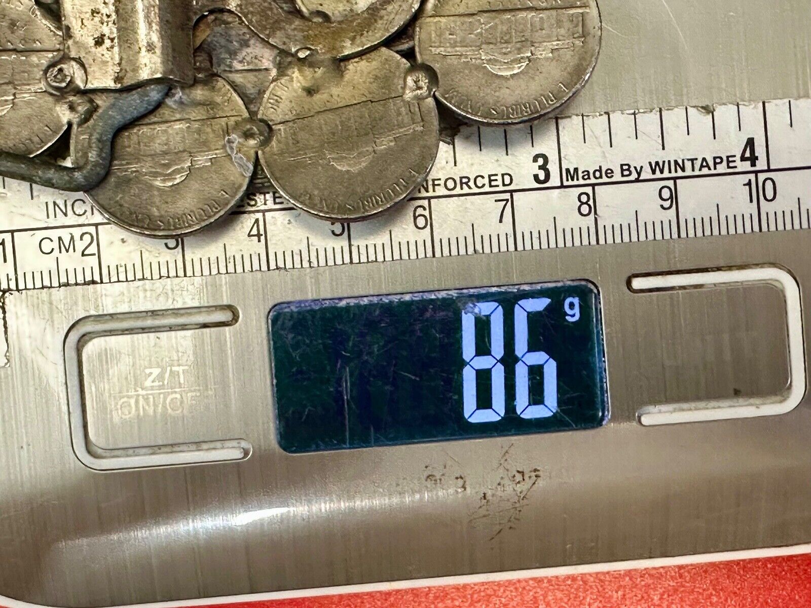 Artisan Rare Coin Collectors Vintage Belt Buckle