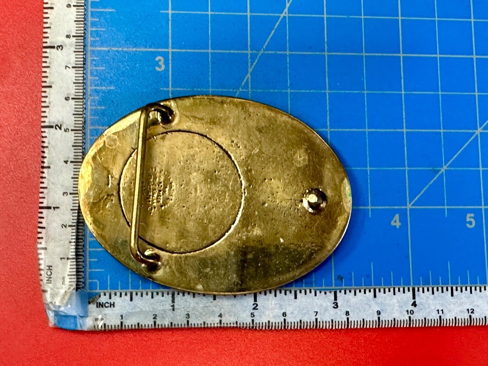 Bechtel HERMISTON Generating Project GE 7FA 94 - 96 Vtg. Anacortes belt buckle
