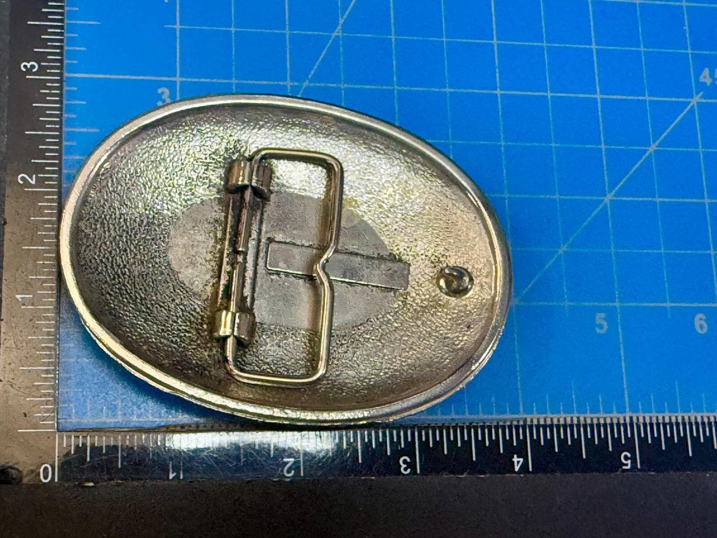 ALLIED Transport Stay Cool Caprolan Nylon Silver Color Advertisement Belt Buckle