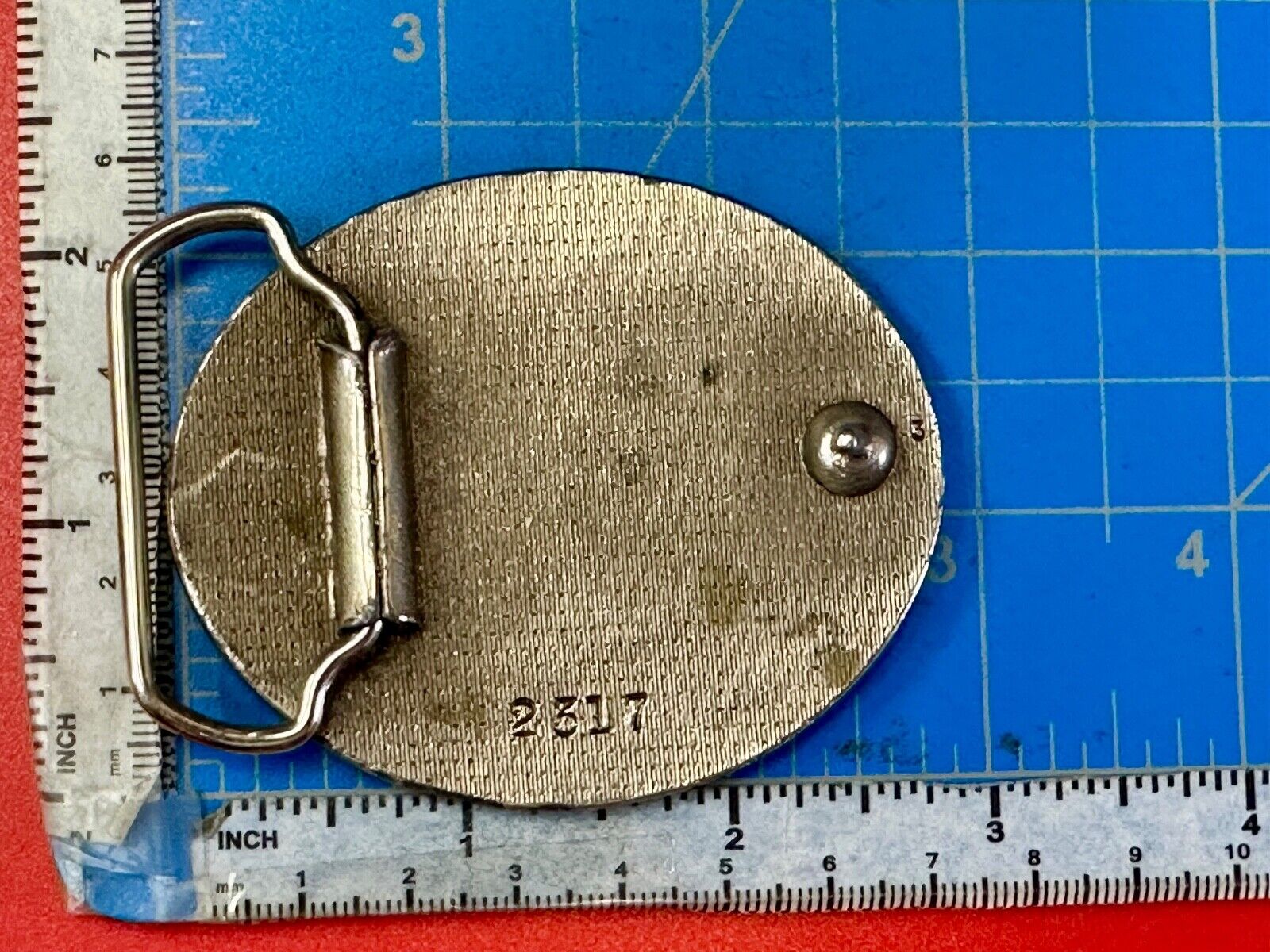 The Harvest is plentiful but the workers are few Farming belt buckle