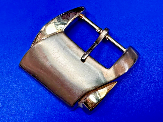 Unique Shaped Raised Gold Color Replacement Belt Buckle