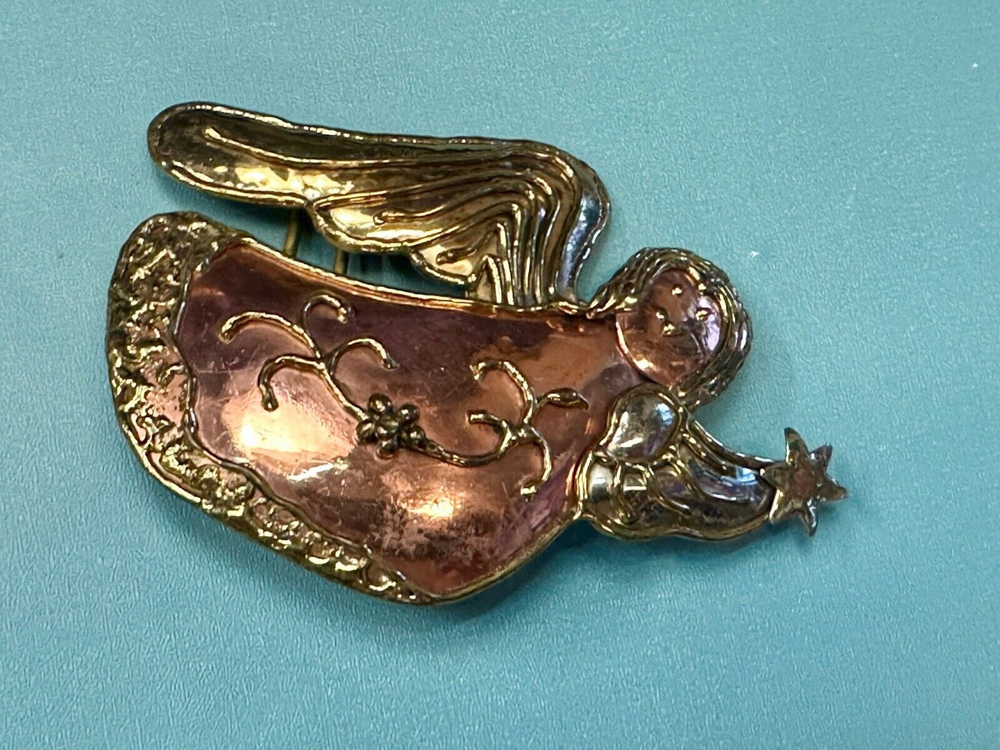 ANGLE Vintage mixed metal belt slide