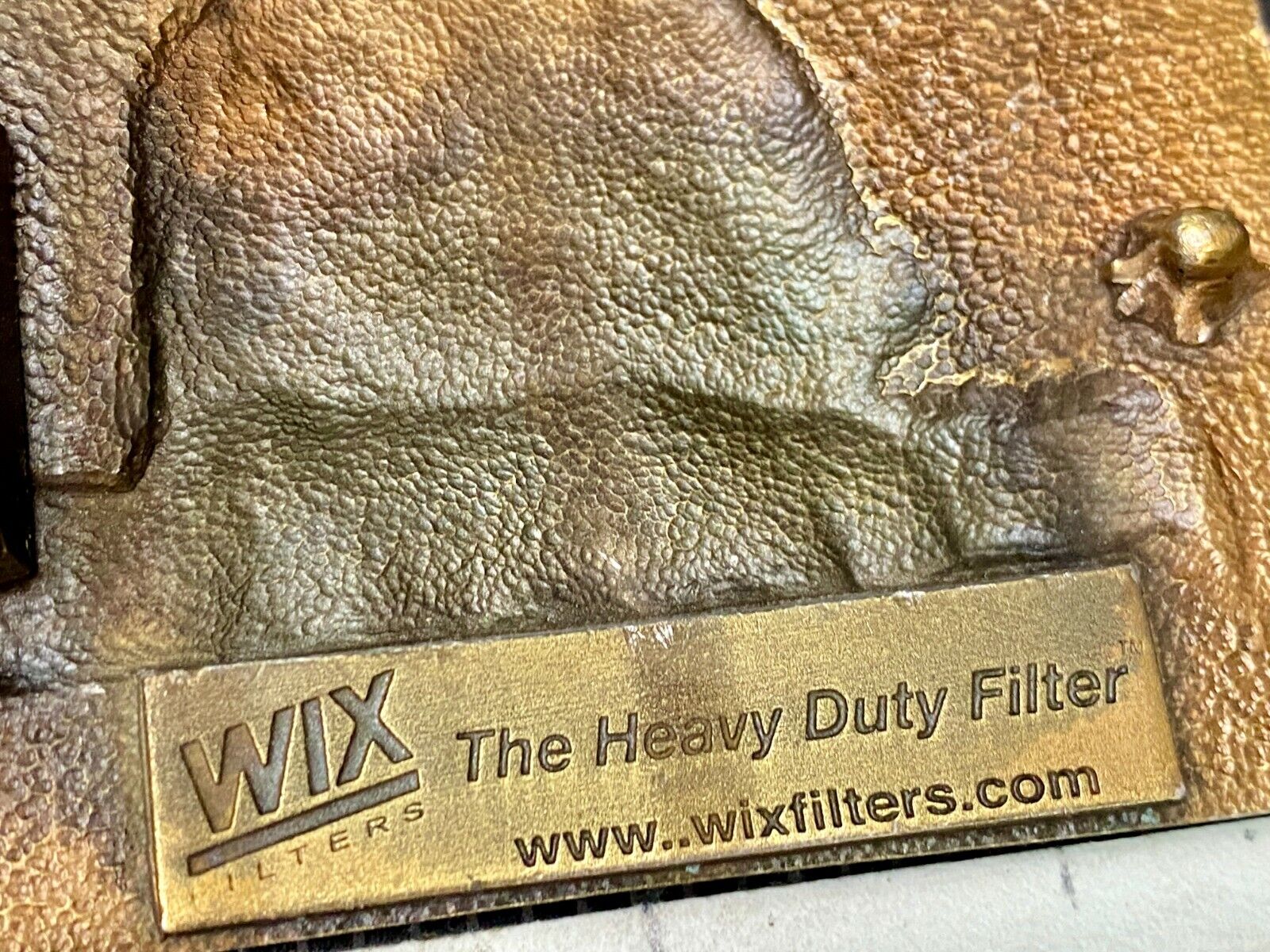 **Wix** The #1 Filter In Nascar Air & Oil Filters Company Belt Buckle