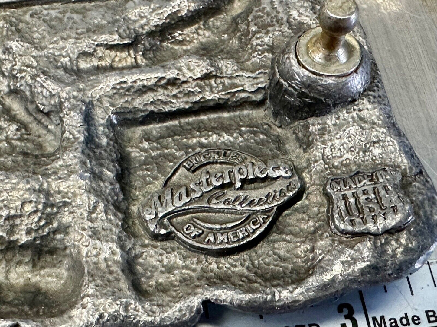 Trucker - Vintage Semi Driver Masterpiece collection belt buckle - of America!