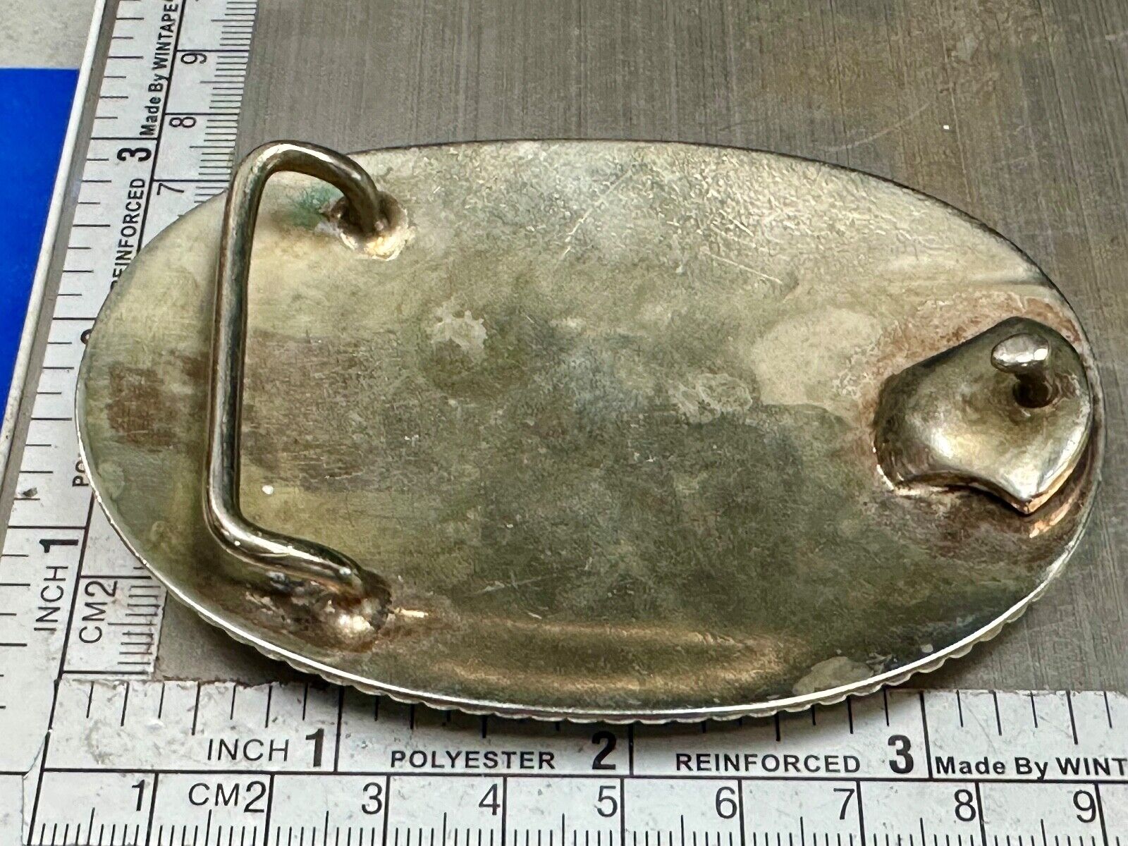 Beautiful large ornate HORSE BUST HEAD on engraved flower swirl belt buckle