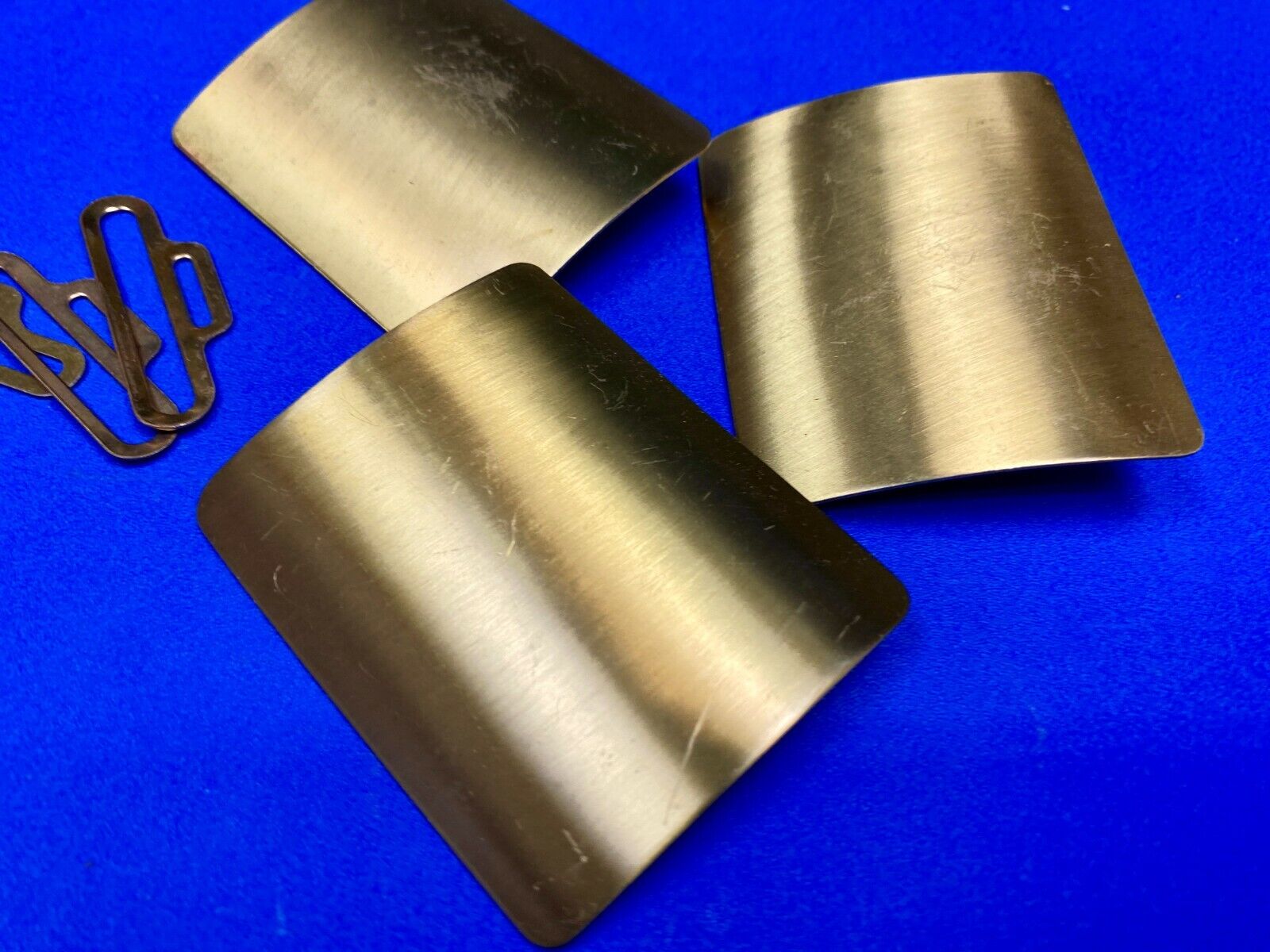 Usmc? Solid Brass Belt Buckle Lot