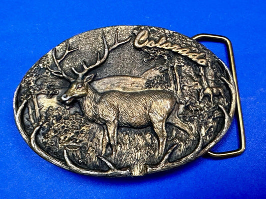 Belt Buckle Deer