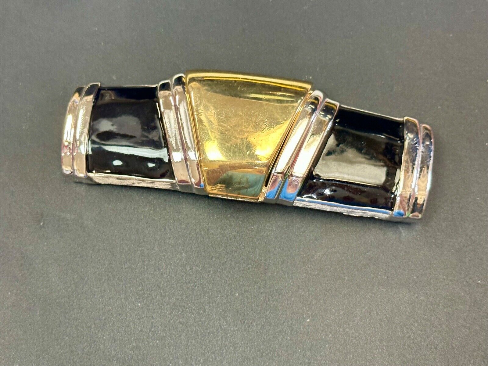 Alexis Kirk signed Mixed color large mixed color Interlocking belt buckle