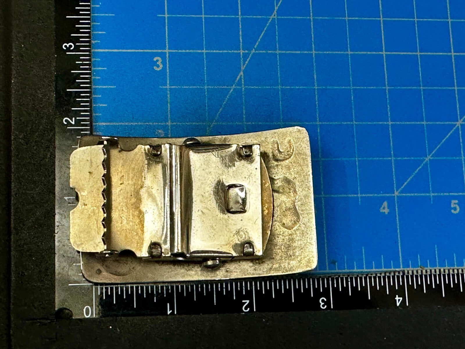 USN United State Navy Japan Korea Map Military Style Ratchet Belt Buckle