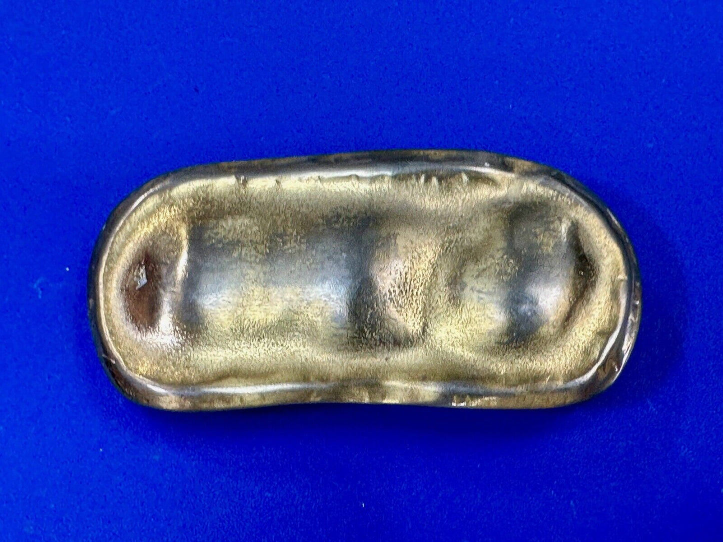 unique gold tone long skinny dress style belt buckle