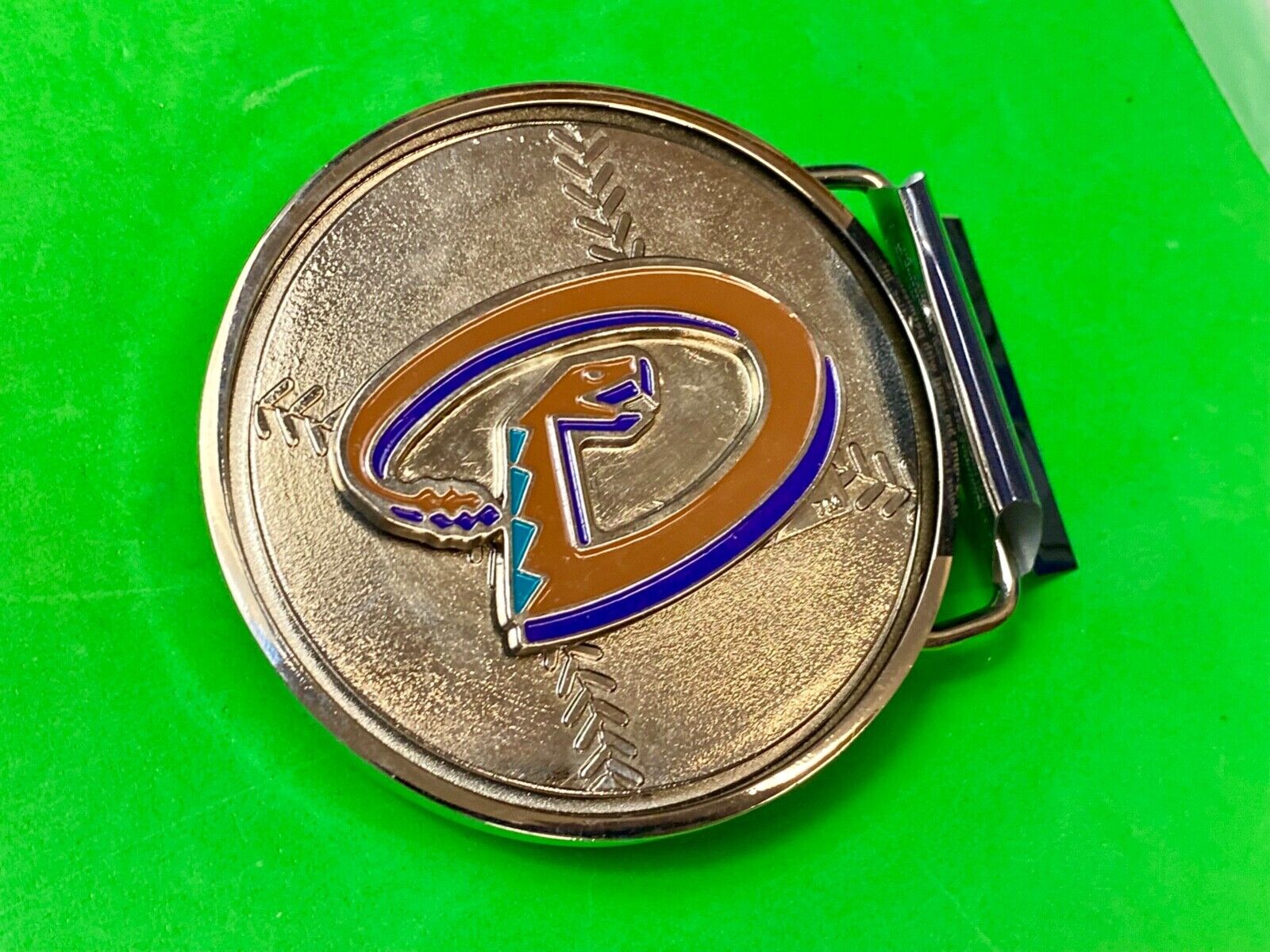 Arizona Diamondbacks MLB Baseball Team SPINNER Moving Belt Buckle - ultimate fan