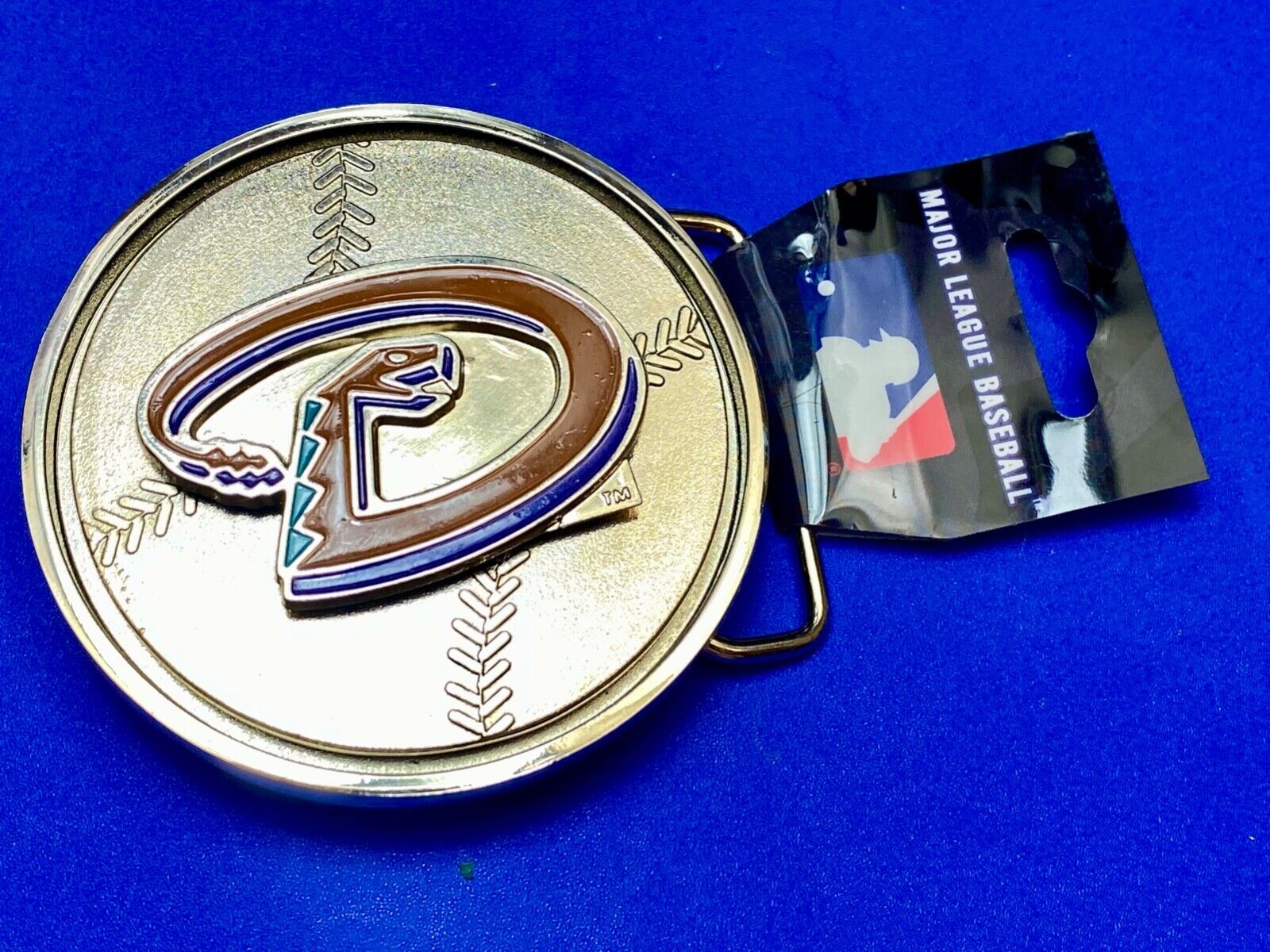 Arizona Diamondbacks MLB Baseball Team SPINNER Moving Belt Buckle - ultimate fan