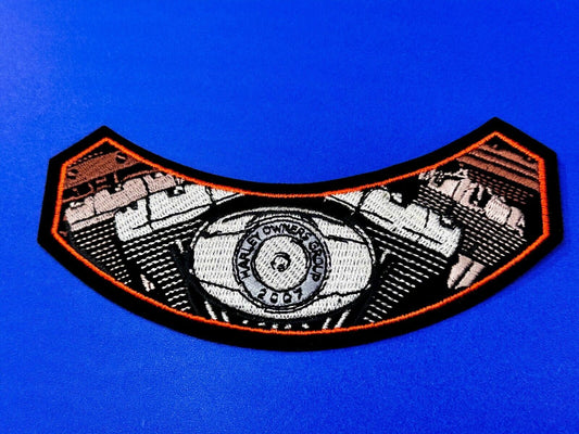 2007 Twin Engine Harley Davidson Owners Group Motorcycles Jacket Vest Patch