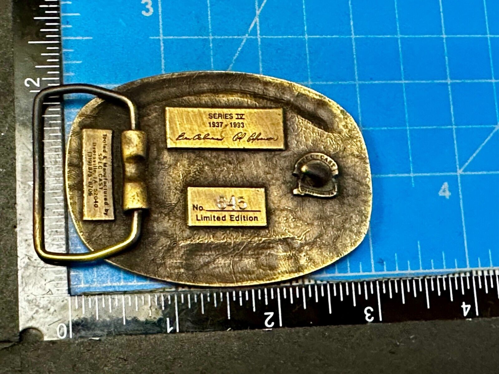 56 Years TISCO Tractor Implement Supply company NOS Belt Buckle by Speccast