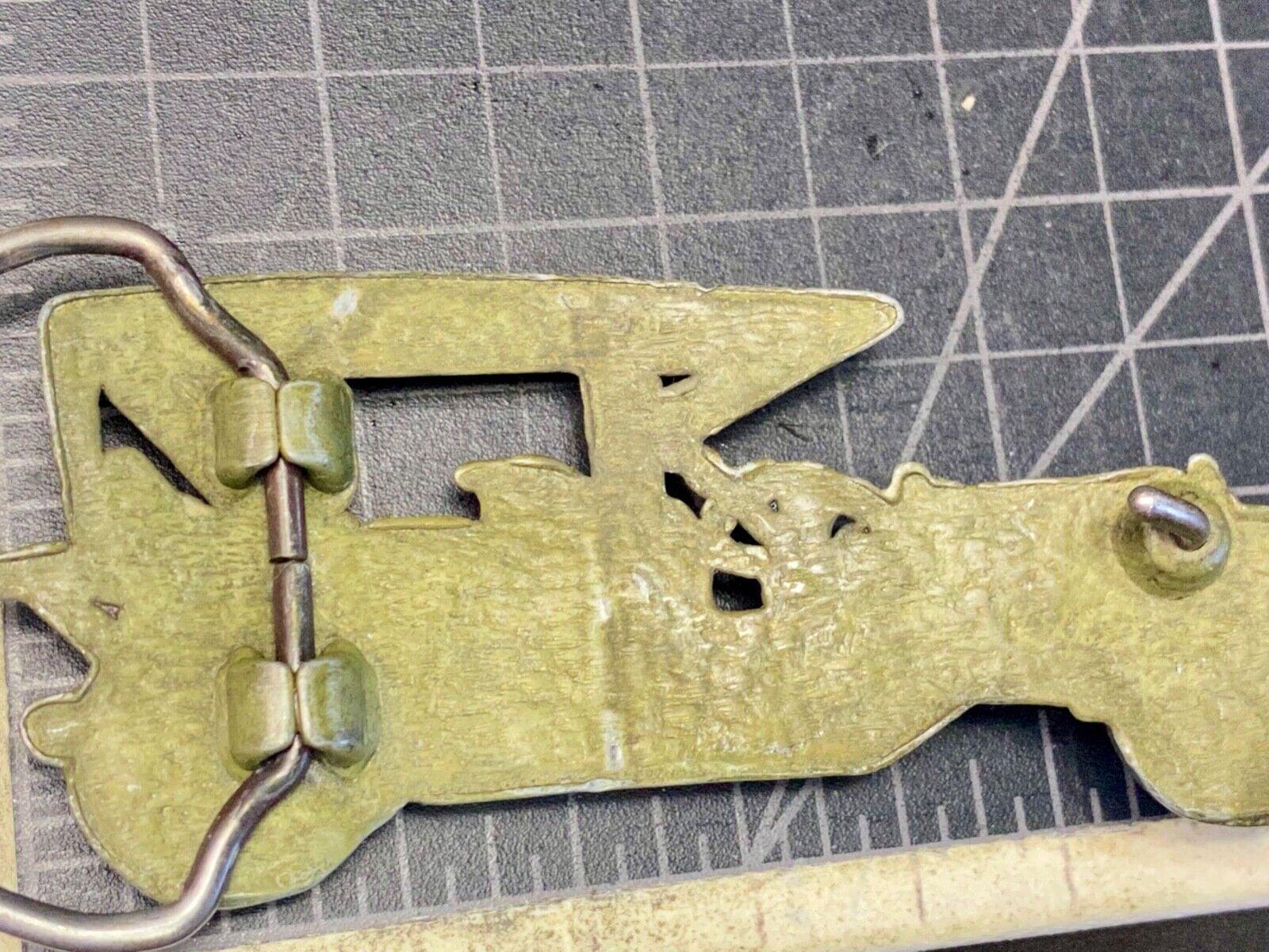 Vintage Cut Out Car - Old Time Auto Collectors Belt Buckle