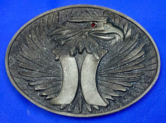 VERY COOL **HURLEY SKATEBOARDS** ACTION SPORTS Eagle RED EYE FASHION BELT BUCKLE