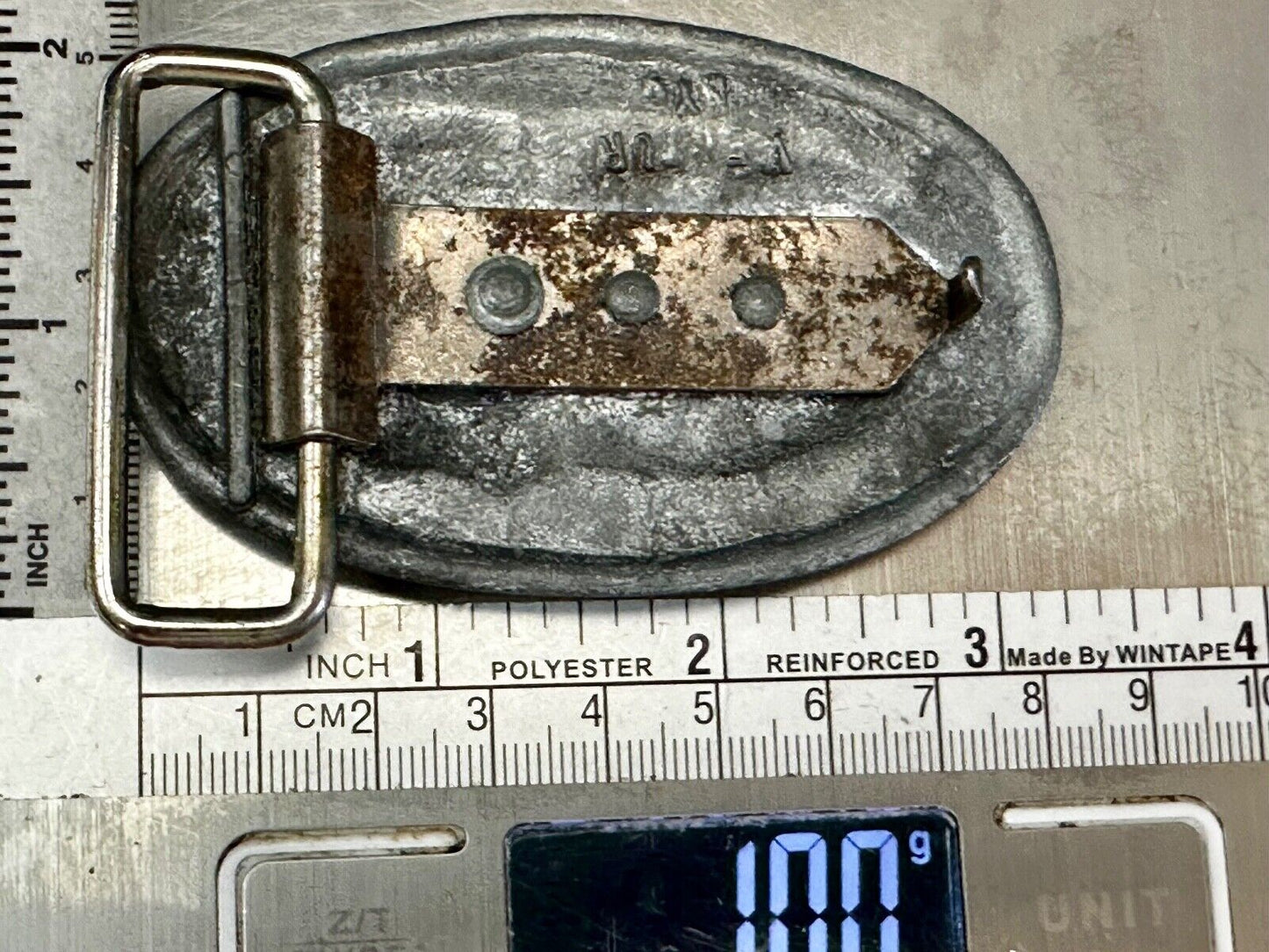 US Civil War Union Infantry Soldier silver color Replica Belt Buckle V-Fur? Ny