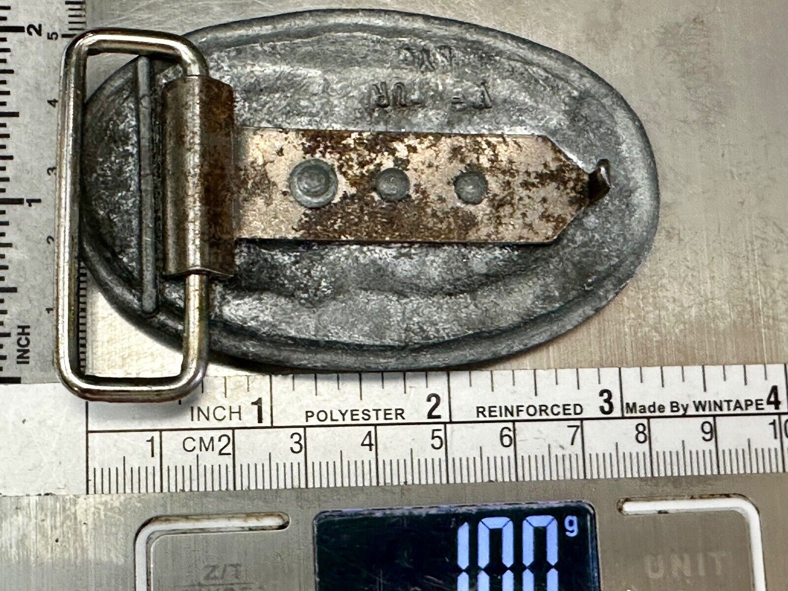 US Civil War Union Infantry Soldier silver color Replica Belt Buckle V-Fur? Ny