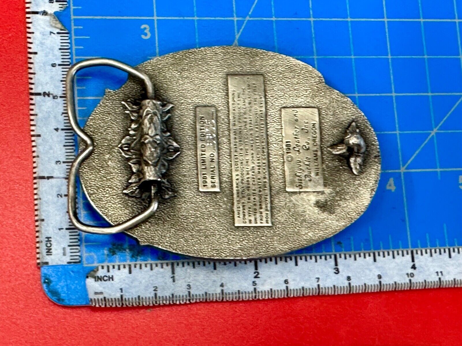 Ames Tools Co America's oldest! since 1774 Vintage 1981 belt buckle