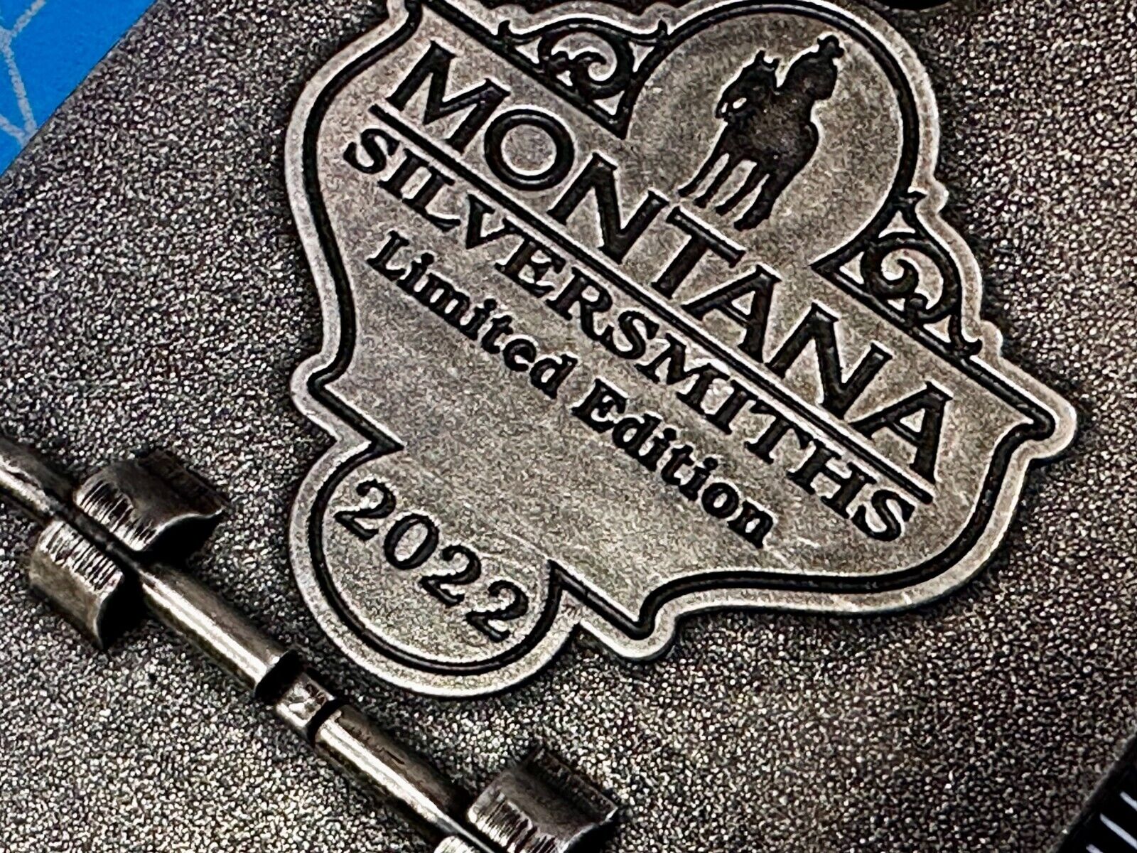 2022 Pendleton Whiskey Leter Buck Rodeo Cowboys Montana Silversmiths Belt Buckle