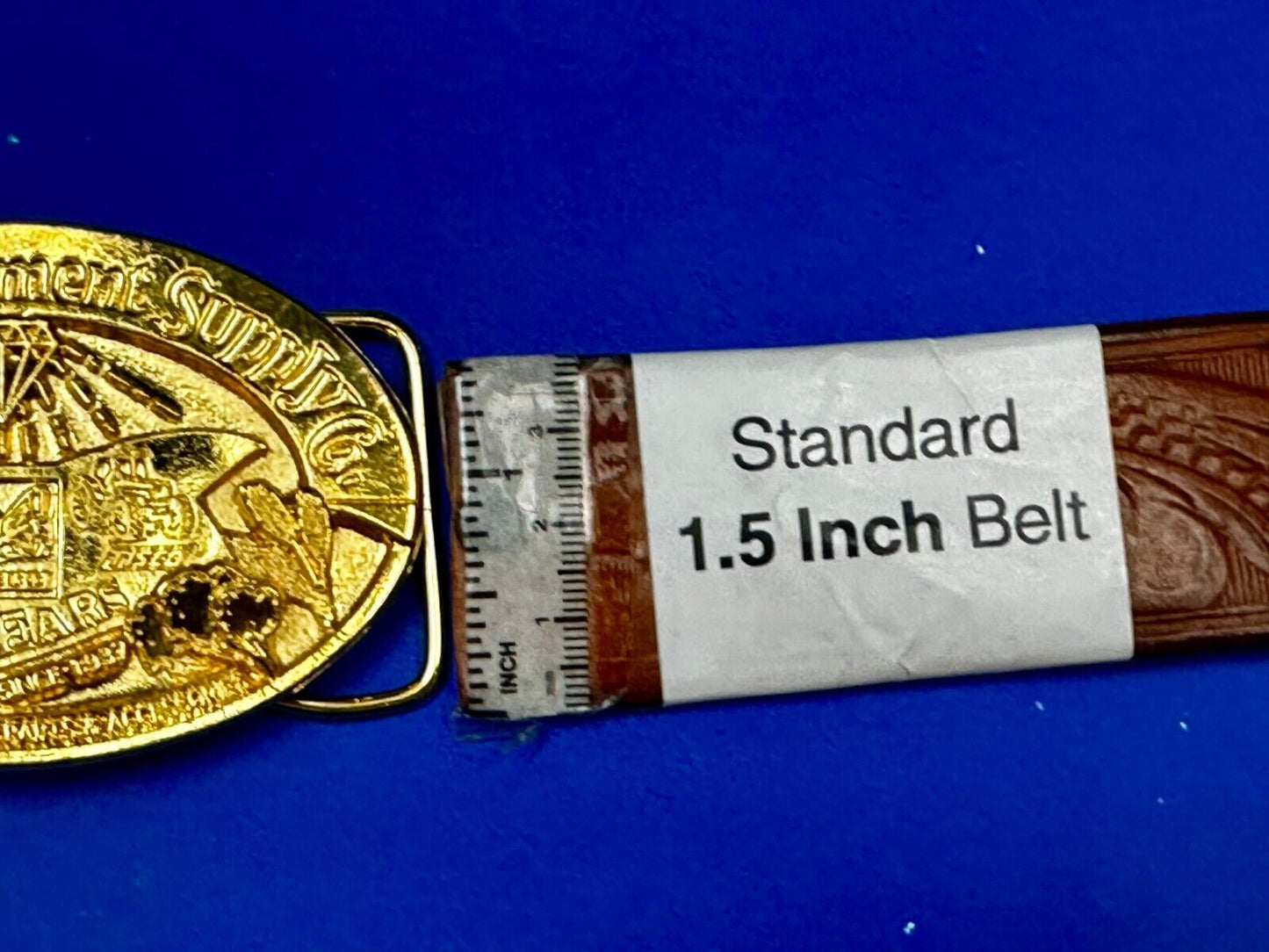 60 years TISCO Tractor Implement Supply company Vintage Belt Buckle by Speccast