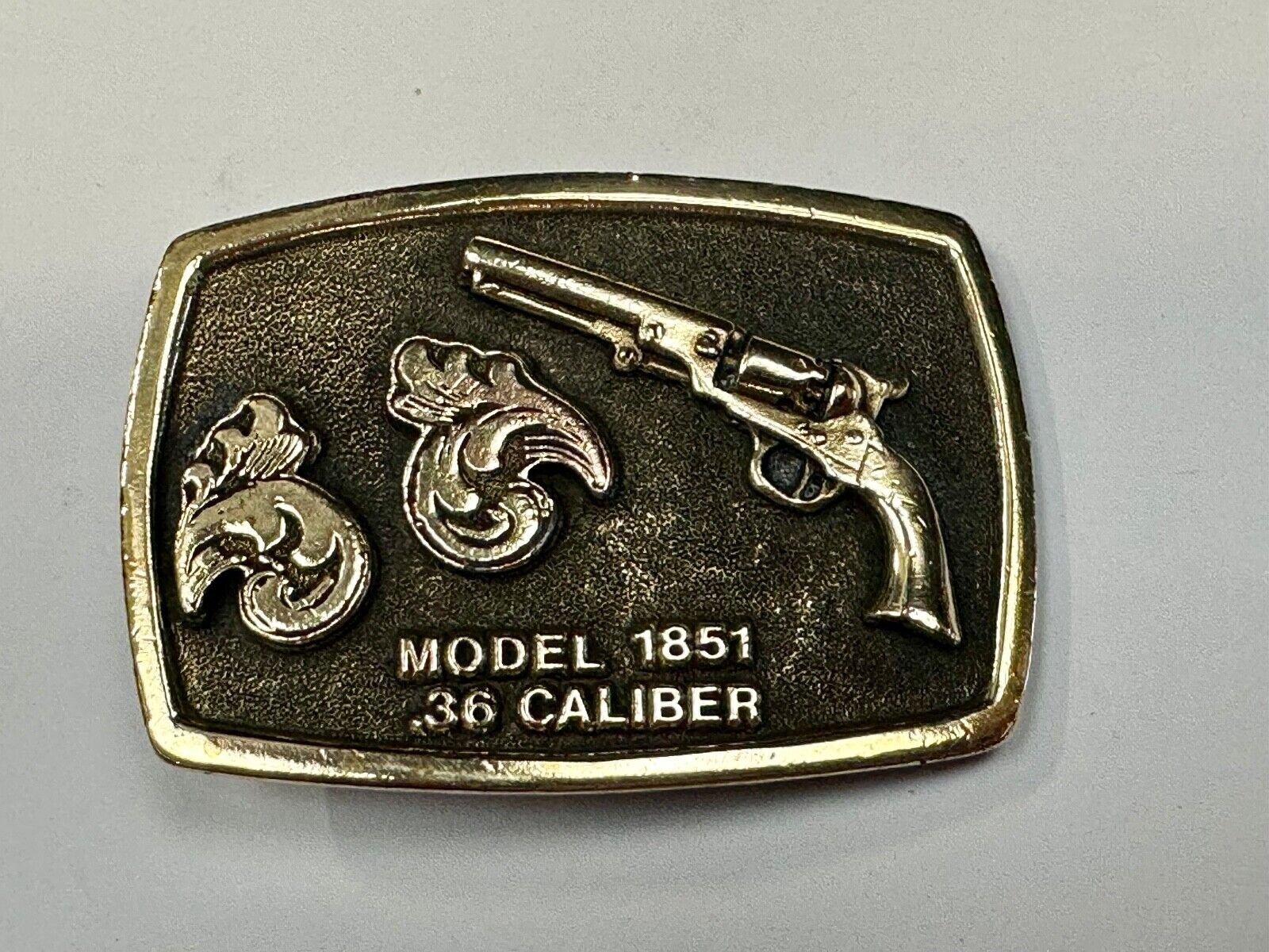 Vintage Gun Collectors Model 1851 .36 Caliber belt buckle by ADezy