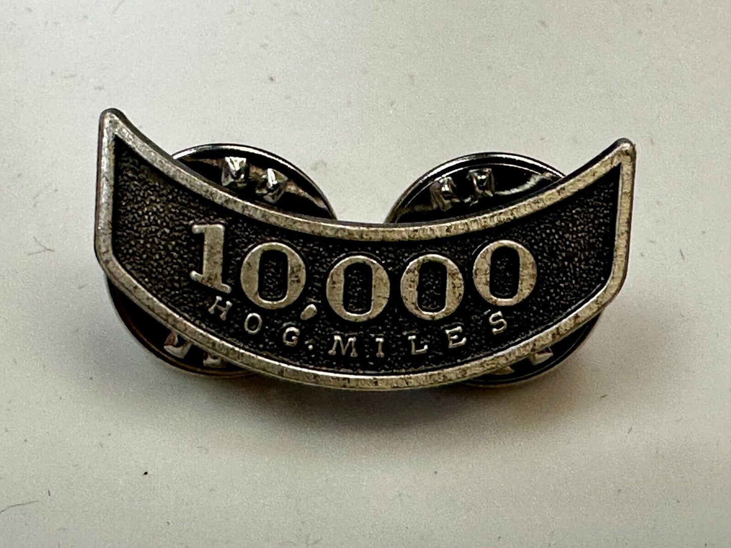 10,000 HOG Miles Award Harley Davidson Motorcycles Pin for Jacket Hat or Vest