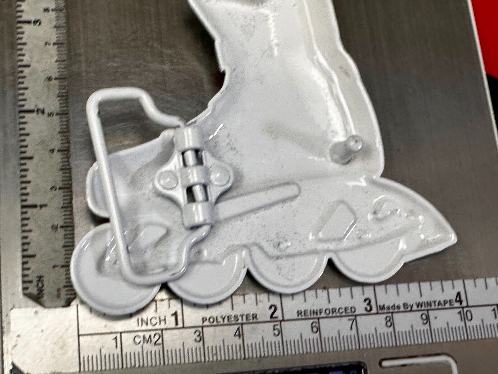 Unique Roller Skate Figural Skating Roller Derby Sports Cutout Belt Buckle
