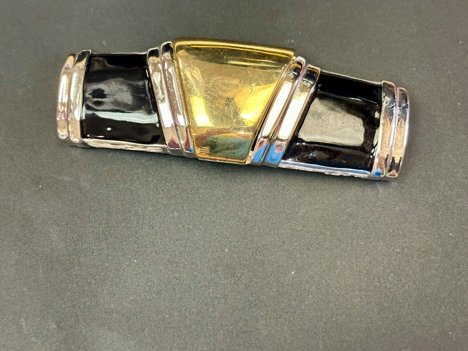 Alexis Kirk signed Mixed color large mixed color Interlocking belt buckle