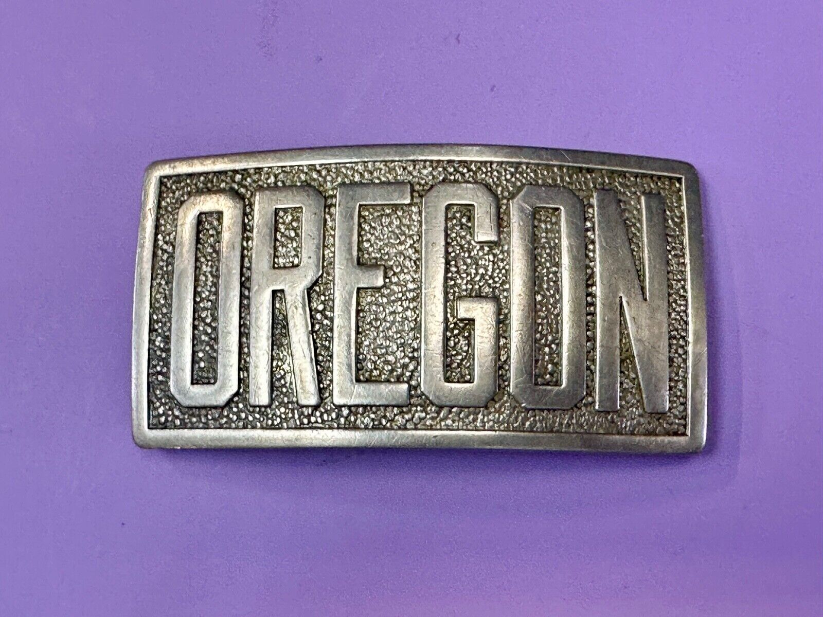 University of Oregon - Eugene Antique 1940's ROBBINS Co Attleboro Belt Buckle