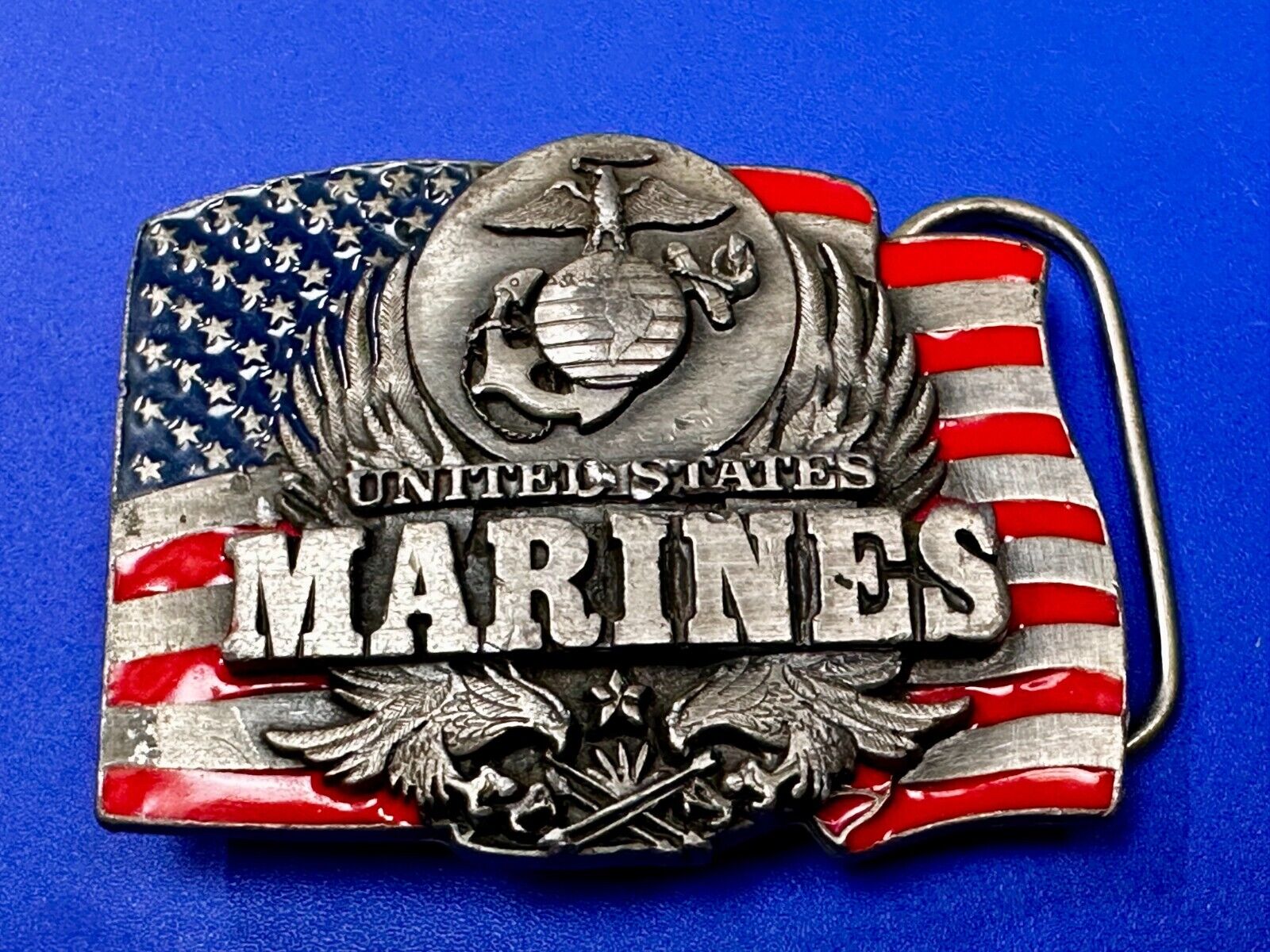 United States Marines Patriotic Usa The Few Proud American Military Belt Buckle