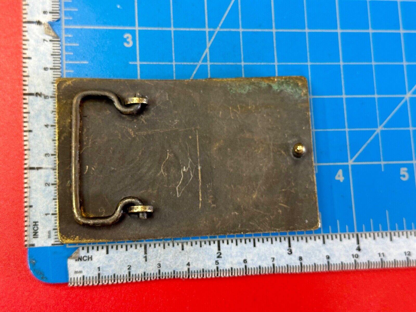 United States Air Force - Patriotic American Military brass tone belt buckle