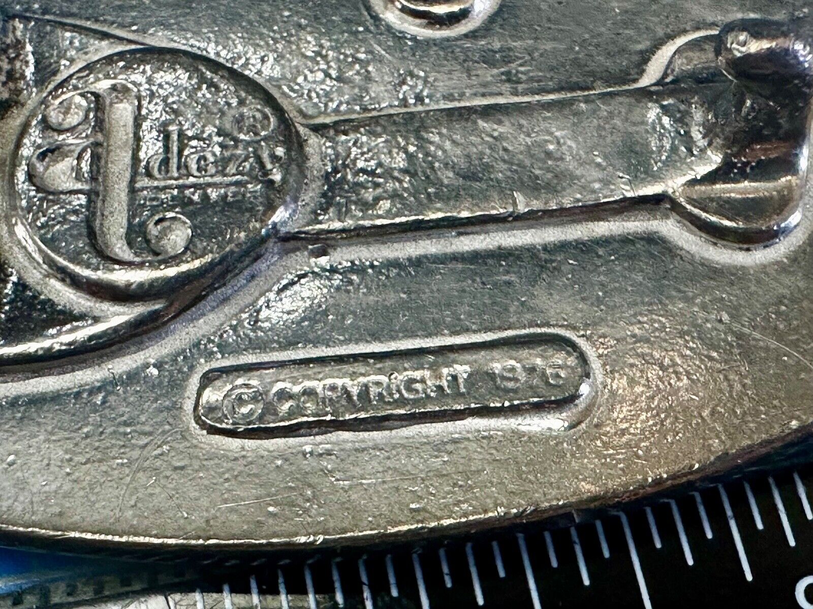 Vintage Horse head - 1976 Adezy Western Animal Lovers Belt Buckle