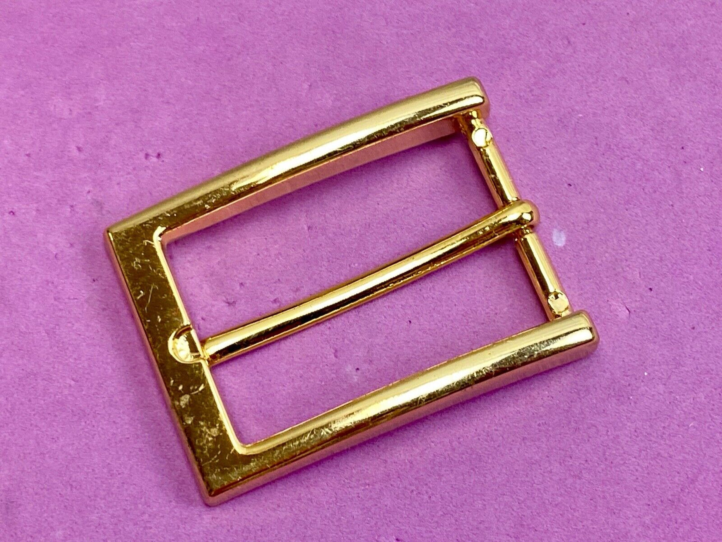 Vintage gold tone BE350 replacement belt buckle