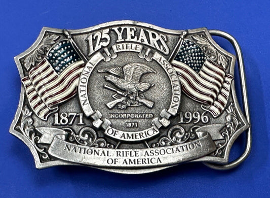 1996 NRA National Rifle Association Firearms Freedom 125 year celebration belt