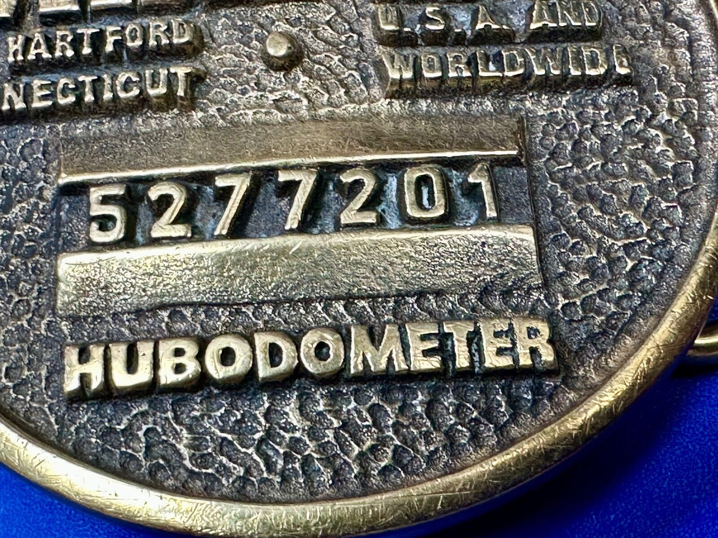 VEEDER-ROOT WHEEL END HUBODOMETERS Belt Buckle By Paul Rollins Associates