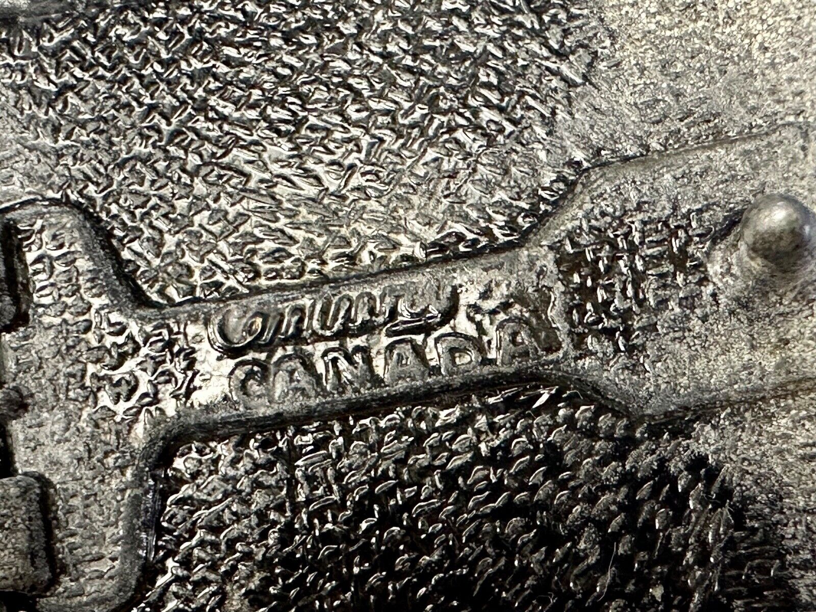 BC Ferries  Passenger Boat Ship Company vintage Century Canada belt buckle