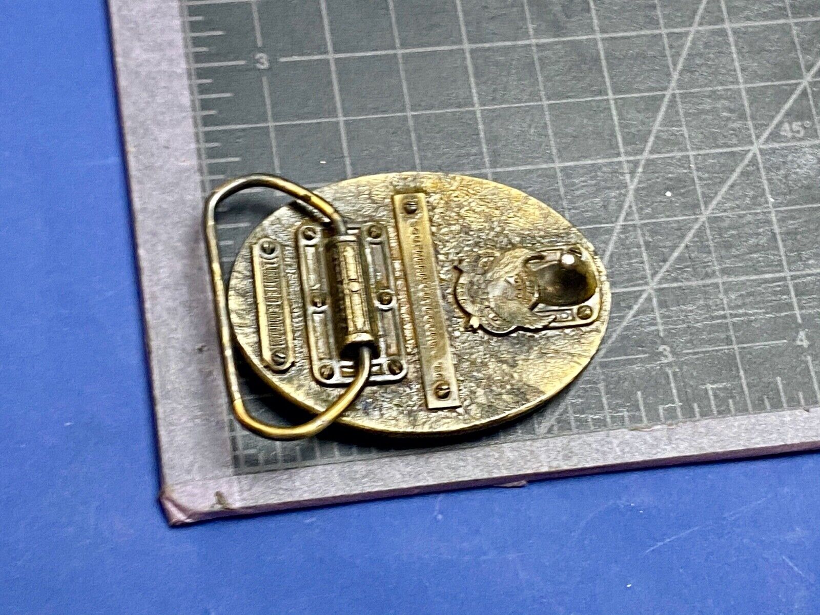 Vintage 1980's  Southern Outdoor Magazine LIMITED Belt Buckle - Made in USA