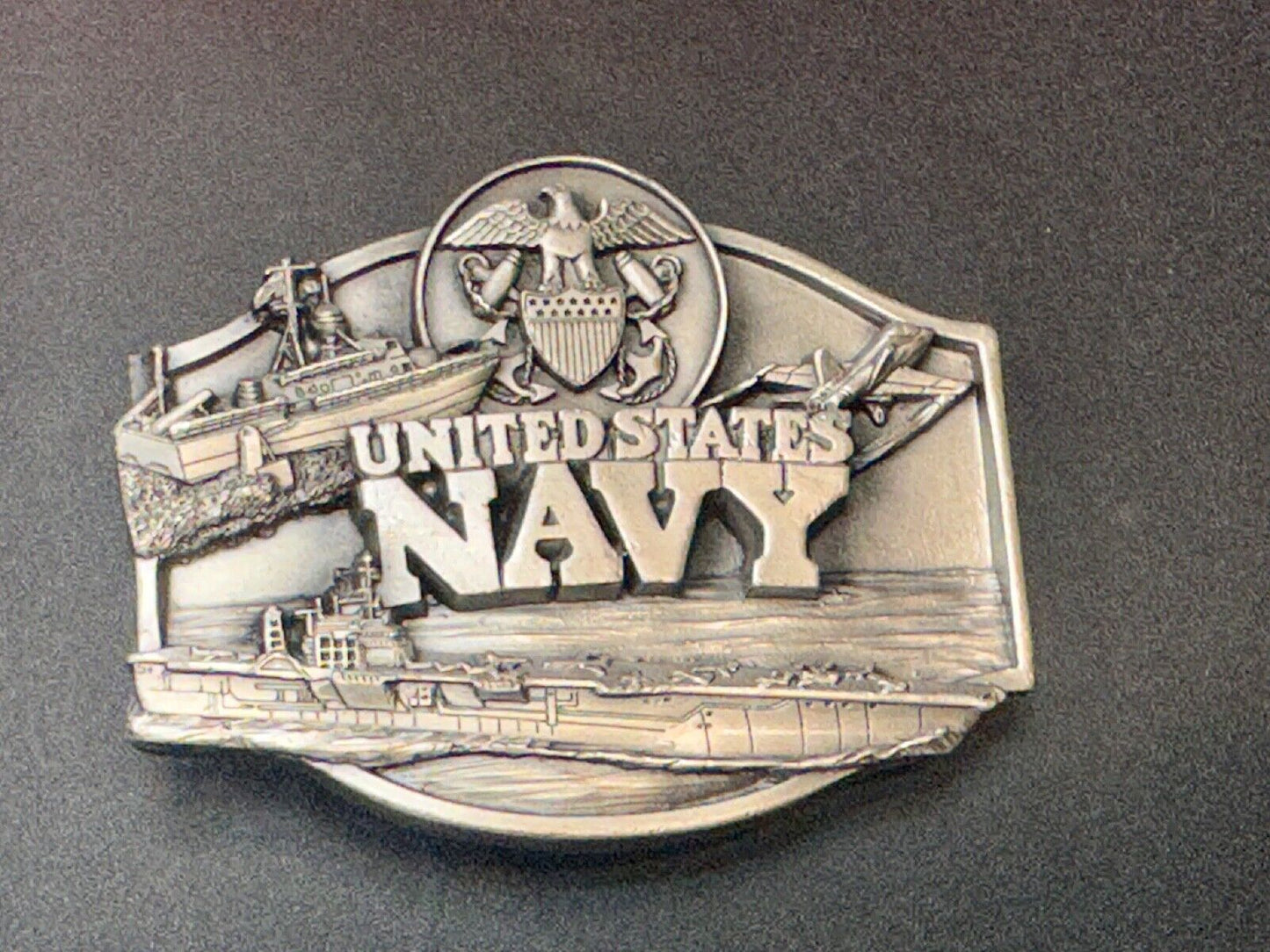 United States Navy USA Continental Congress Vintage 1987 Belt Buckle by Siskiyou
