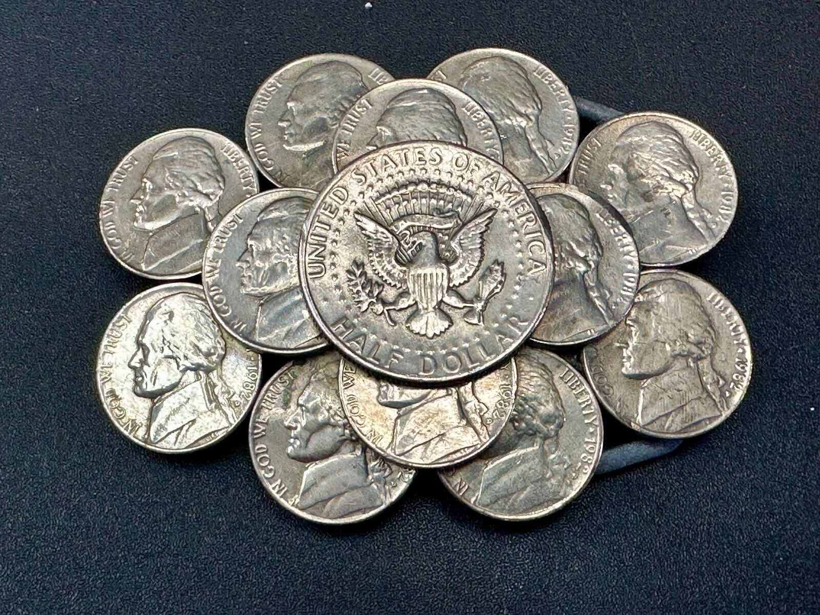 Artisan Rare Coin Collectors Vintage Belt Buckle
