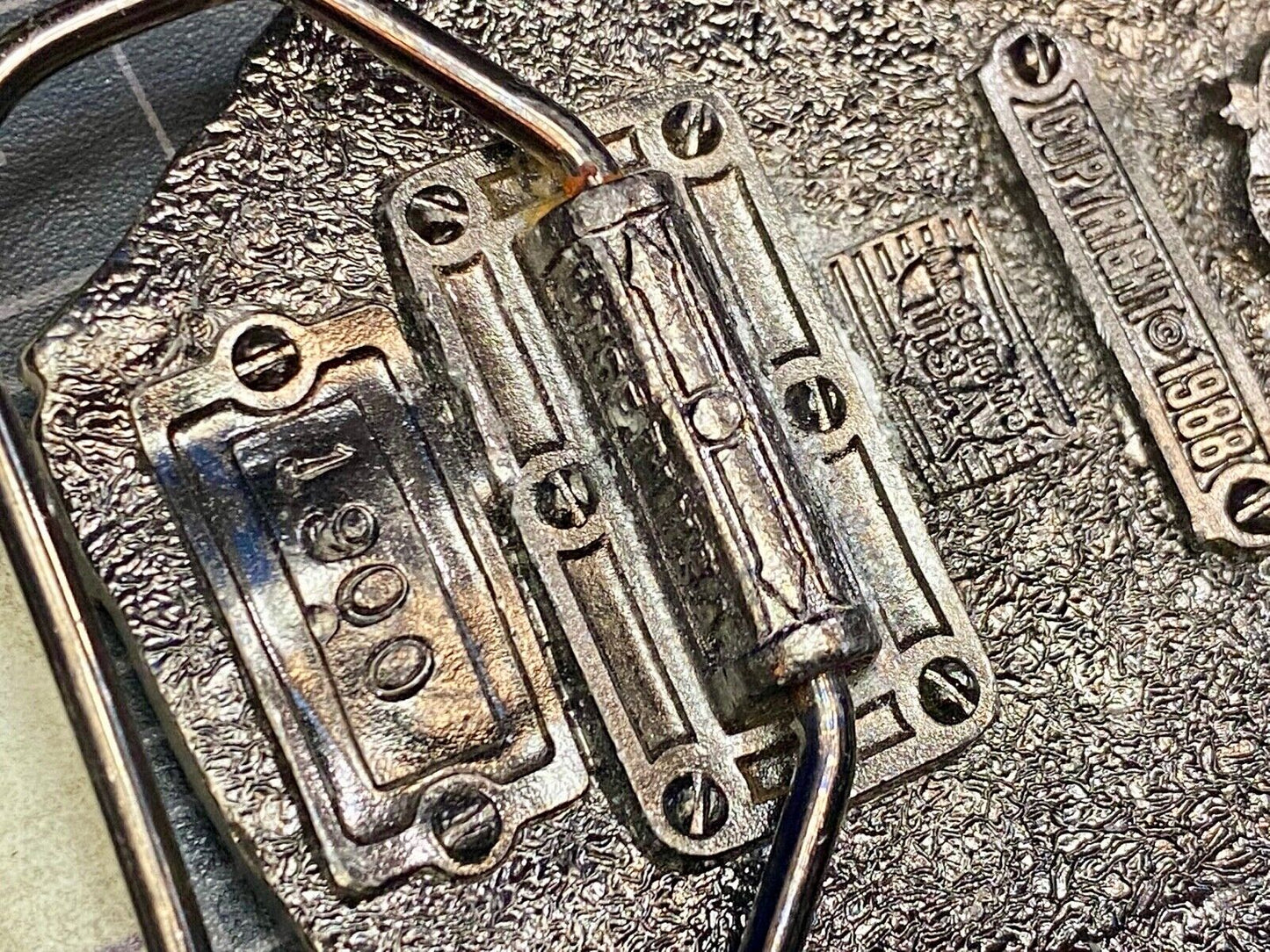 Usa Army World War Ww2 Veteran And Proud Of It! Great American Belt Buckle 