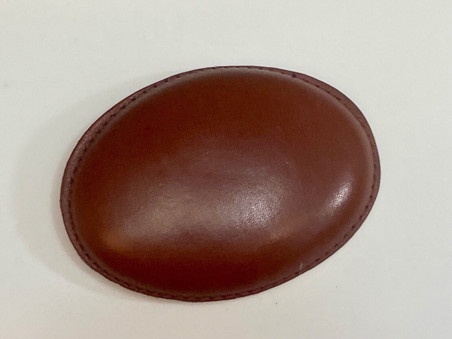 Unknown To Me!   Vintage Snake Skin? Leather? Reptile? Belt Buckle 