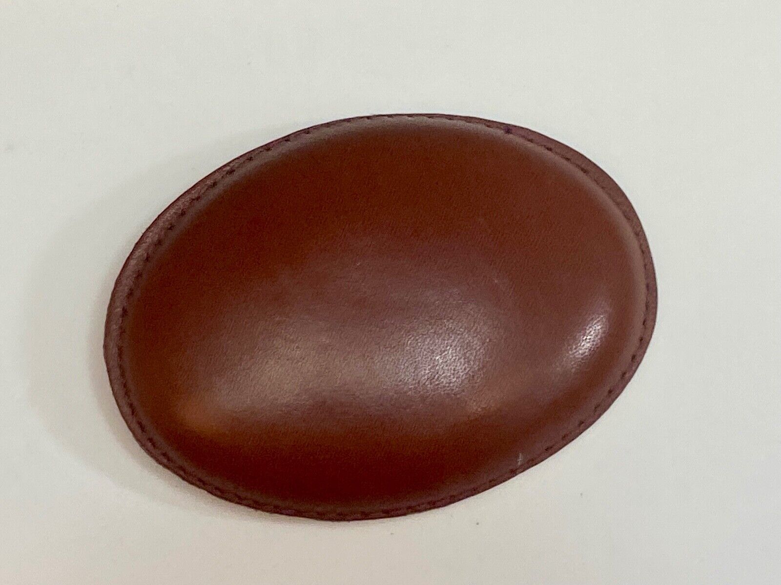 Unknown To Me!   Vintage Snake Skin? Leather? Reptile? Belt Buckle 